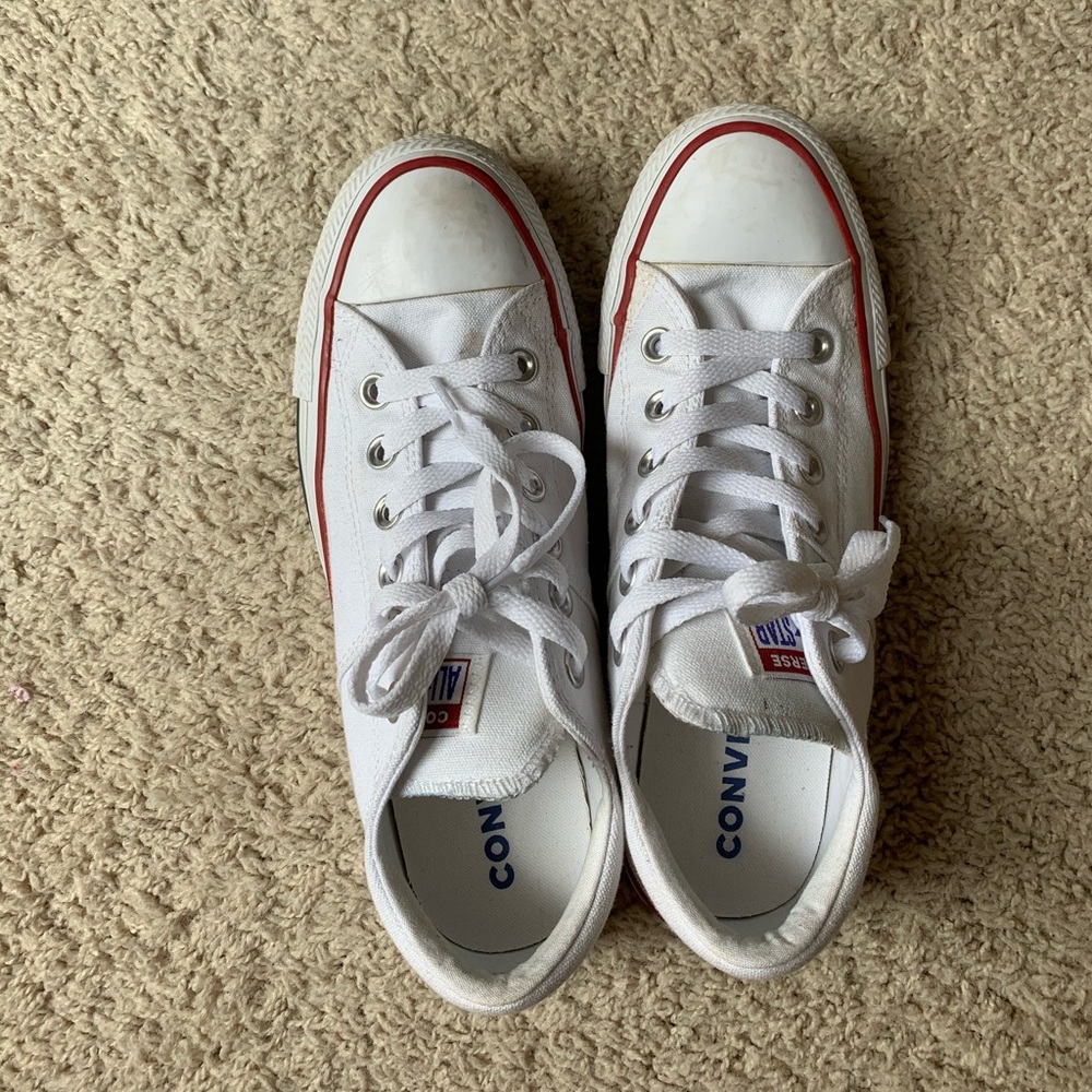white converse!!